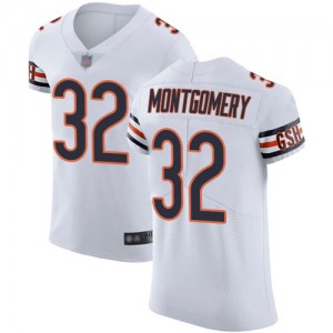 Chicago Bears #32 David Montgomery Draft Game Jersey - Orange